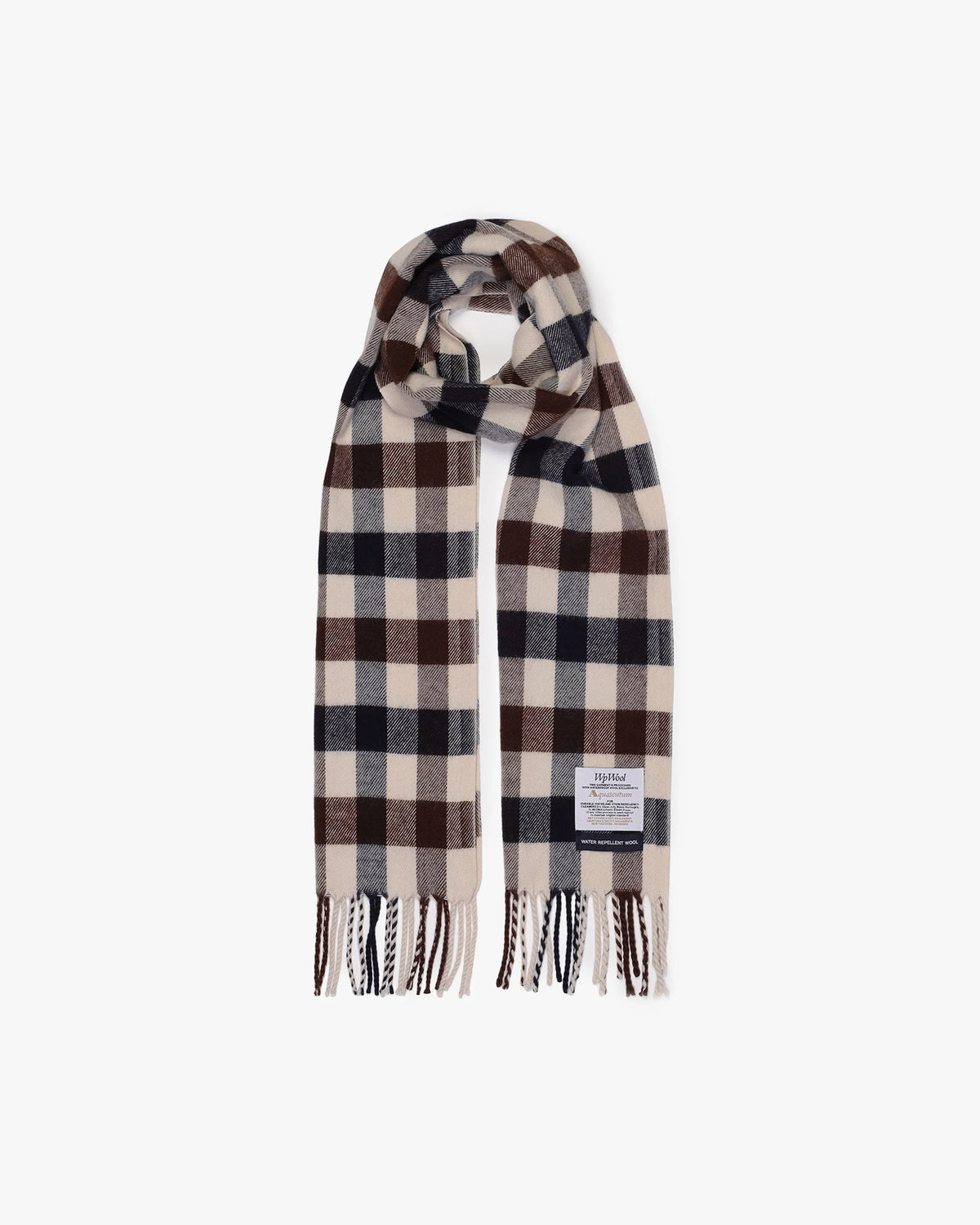AQUASCUTUM ACTIVE WOOL ICONIC SCARF Uomo AA_ICON_SF001