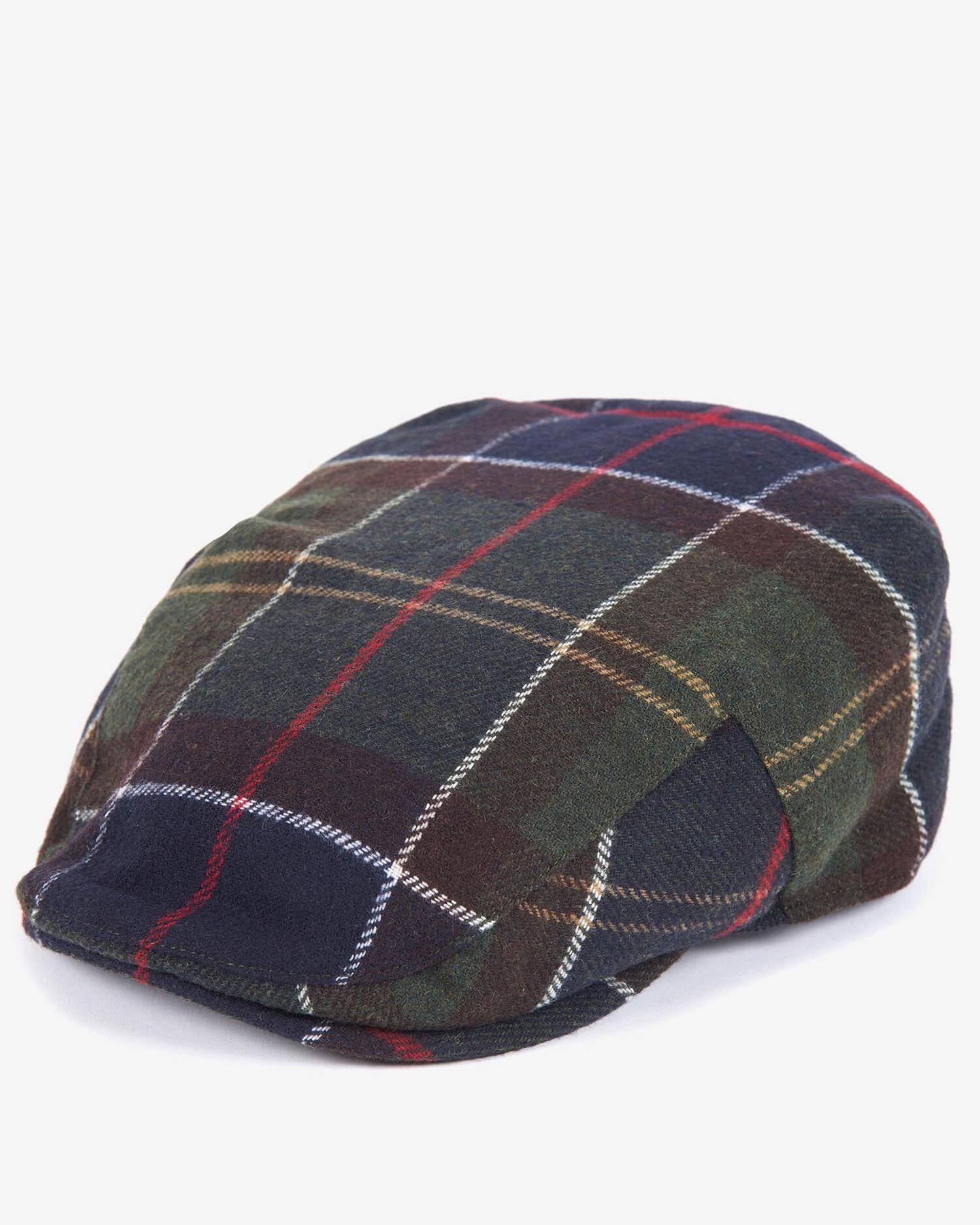 Barbour GALLINGALE TARTAN FLAT CAP Uomo MHA0558