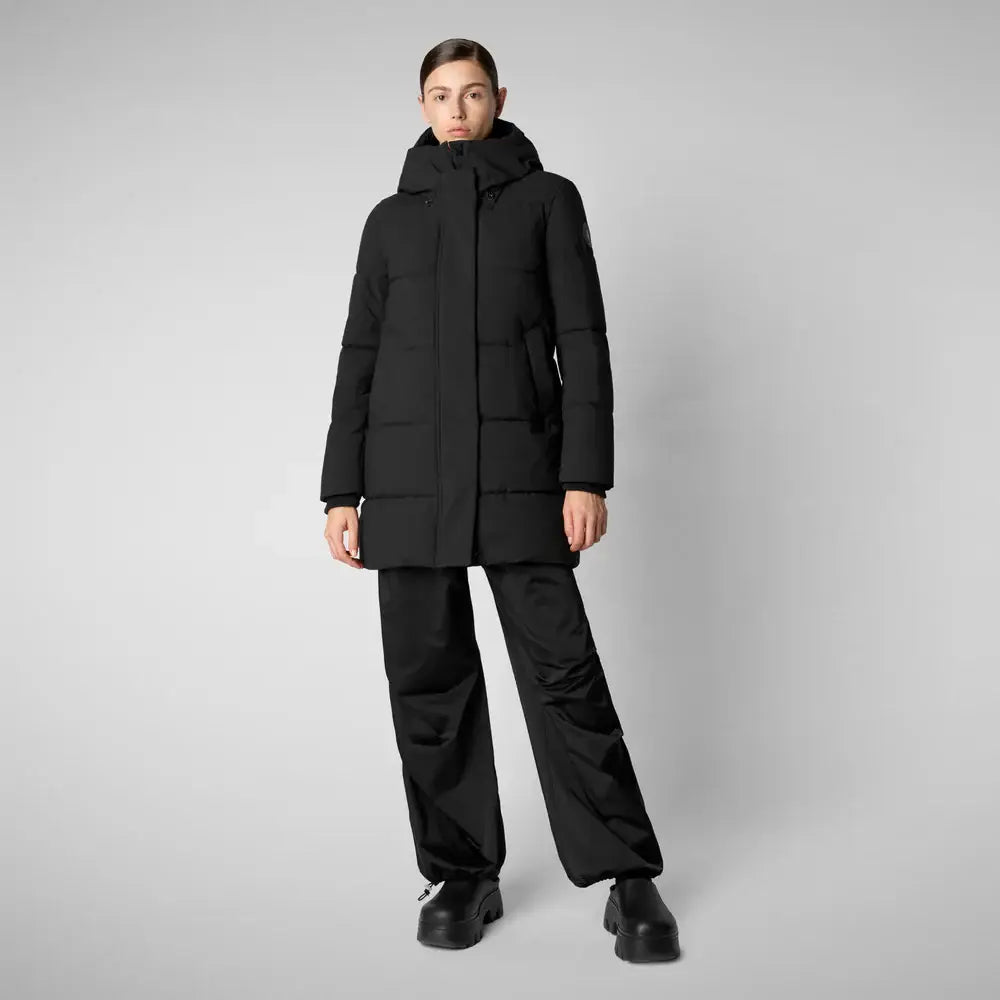 SAVE THE DUCK hooded parka Donna P40998W-LEAF21 BETHANY