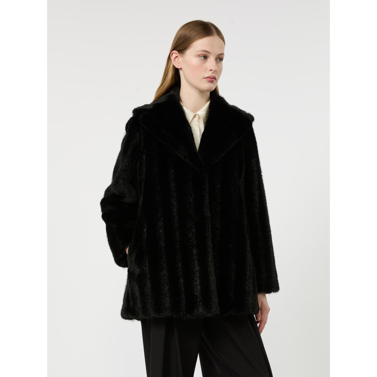 MAXMARA giaccone in pelliccia Donna MSTNEO
