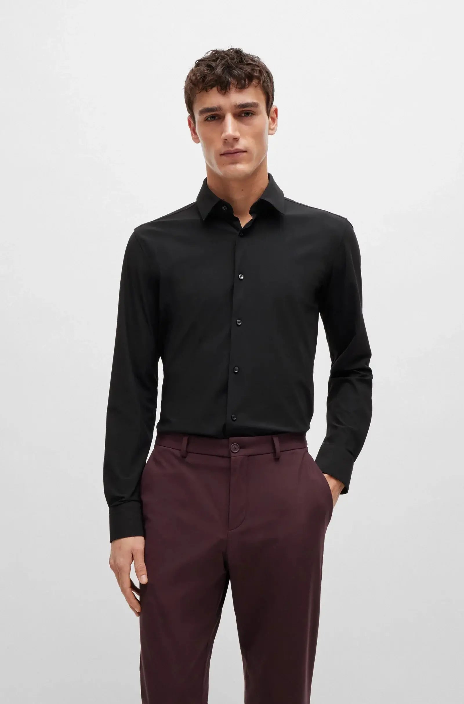 BOSS Camicia Uomo 50503554 P-HANK-s-kent-C1-222