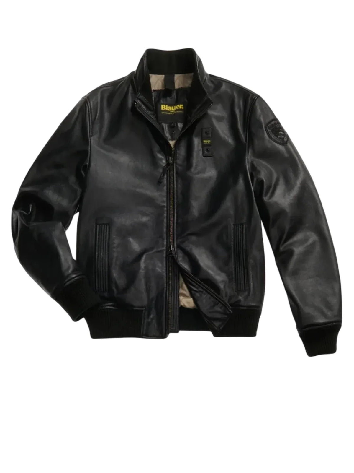 BLAUER GIUBBOTTO IN PELLE Uomo 26WBLUL01537 PETREL