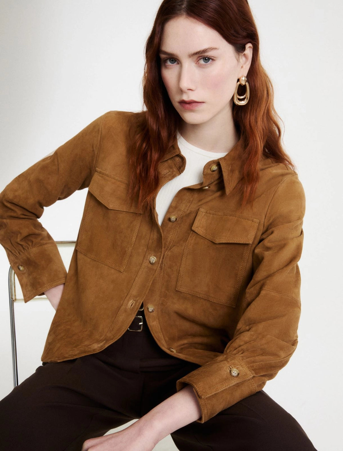 MARELLA giacca in pelle Donna GIALLO