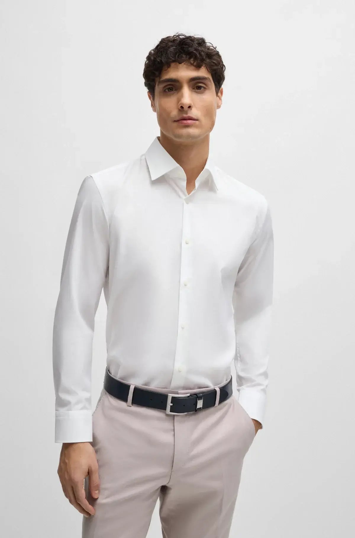 BOSS CAMICIA Uomo 50469345 H-HANK-kent-C1-214