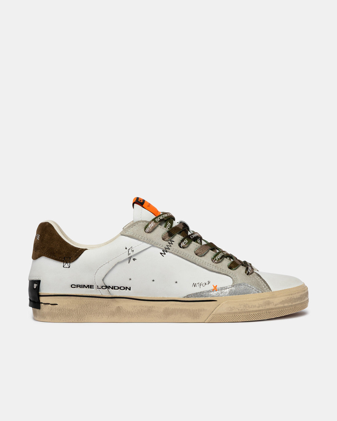CRIME LONDON Sneaker Uomo 19071PP8 DISTRESSED