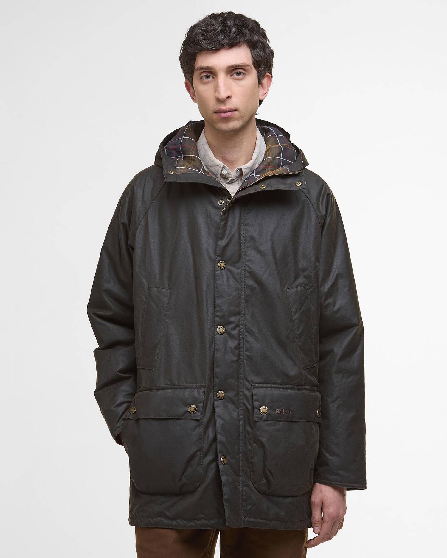 Barbour Parka cerato Uomo MWX2494
