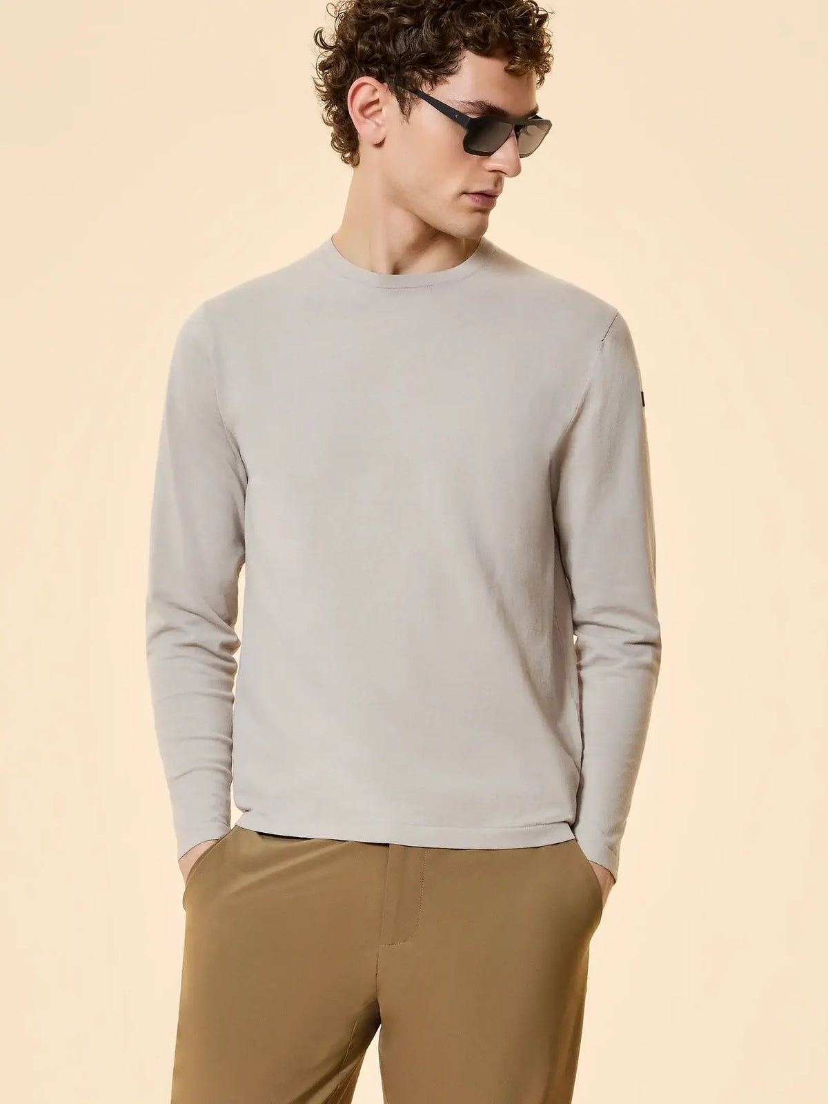 Rrd MAGLIA Uomo 26102 techno wash round 14  knit