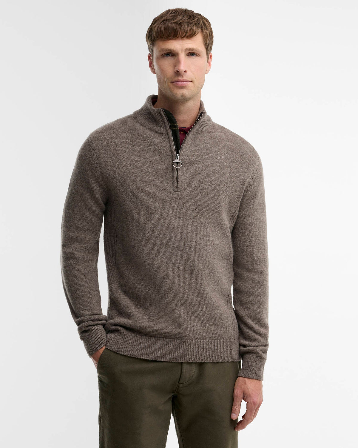 Barbour ESSENTIAL PATCH ZIP THROUGH Uomo MKN0731