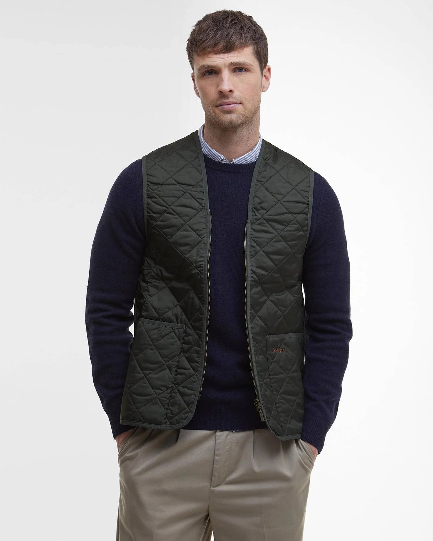 Barbour QUILTED WAISTCOAT/ZIP-IN LINER Uomo MLI0001