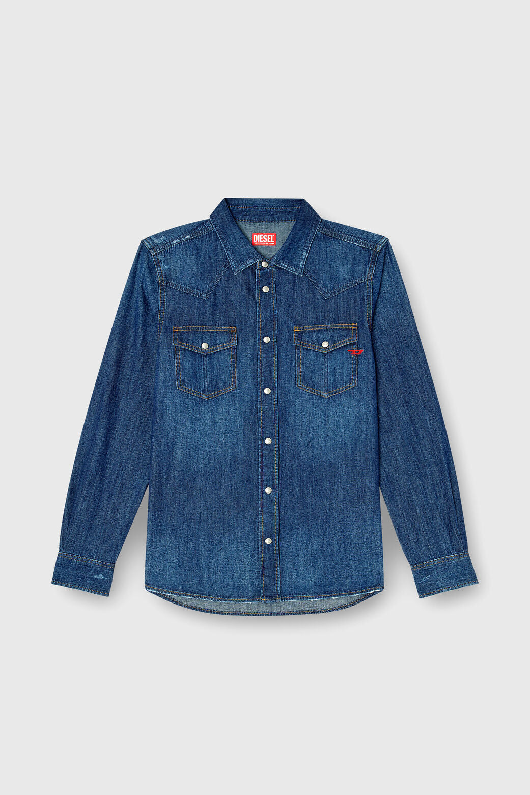 DIESEL Camicia Uomo A12622 0DBDB D-VEGA