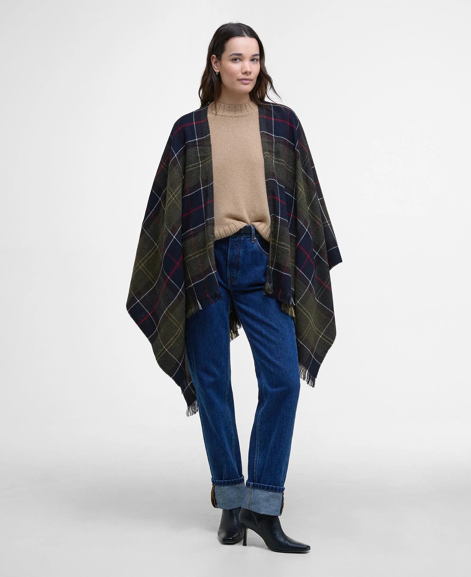 Barbour STAFFIN TARTAN SERAPE Donna LSC0184
