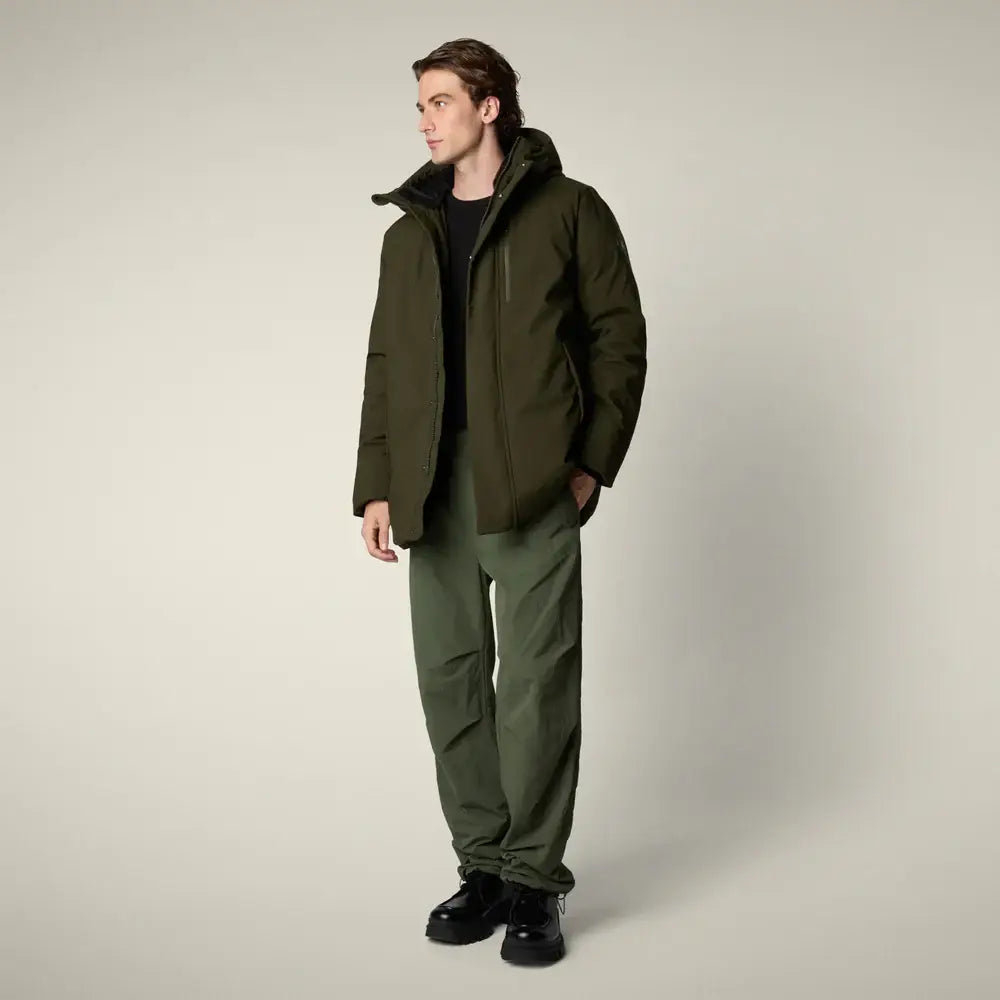 SAVE THE DUCK hooded parka Uomo P38160M-SMEG21 ANTOINE