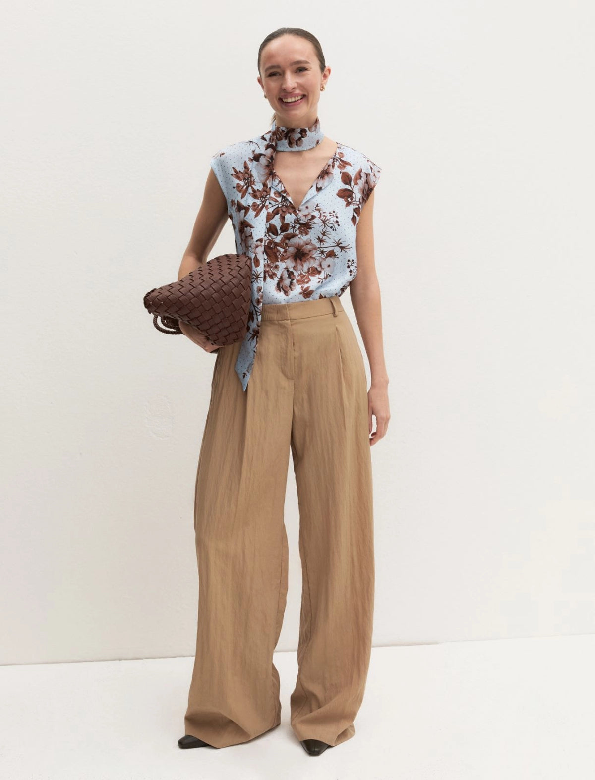 Emme Marella Top-Canottiera in tes. Donna BIMBA