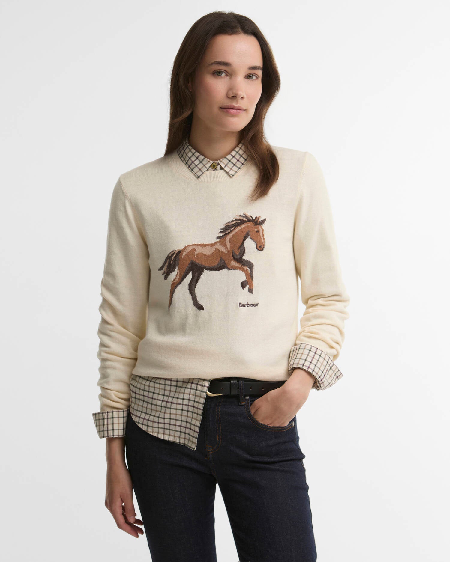 Barbour HOMESWOOD KNIT JUMPER Donna LKN1687
