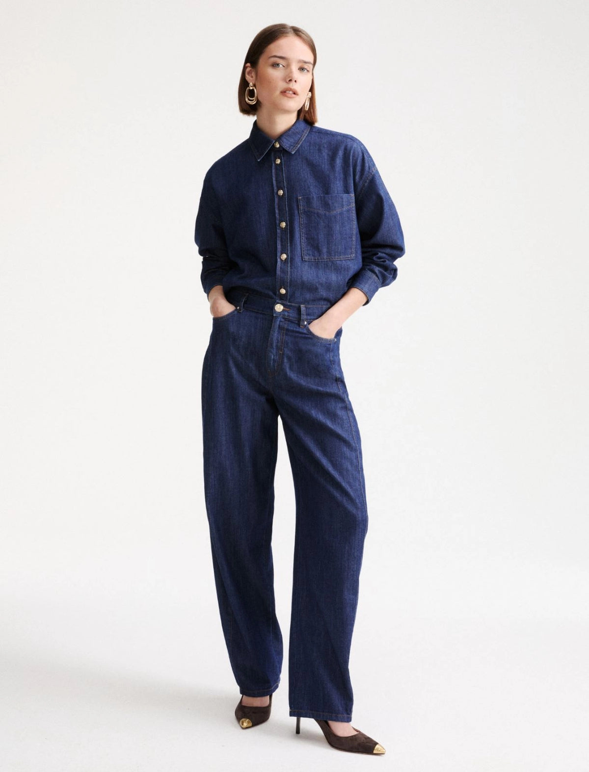 MARELLA Pantalone in denim Donna AGRUME