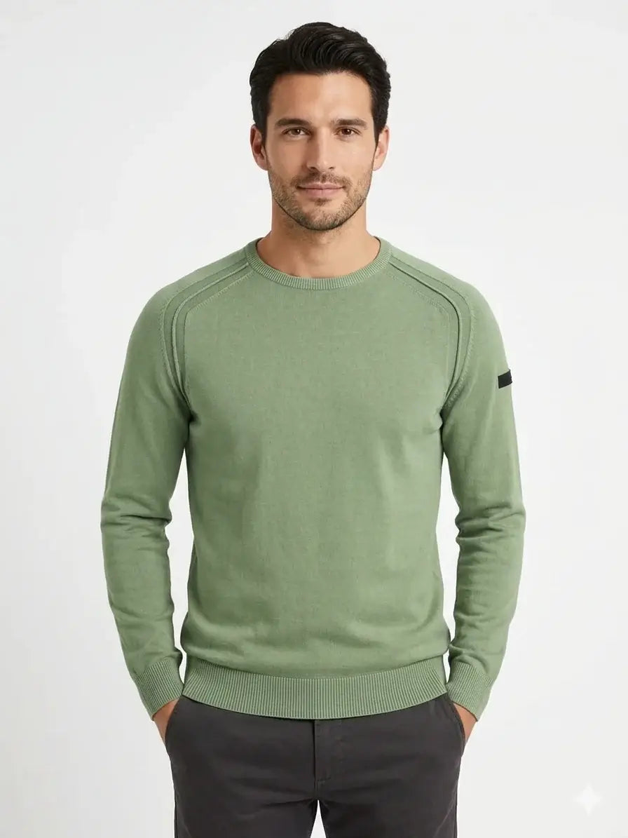 Rrd MAGLIA Uomo 26102 techno wash round 14  knit