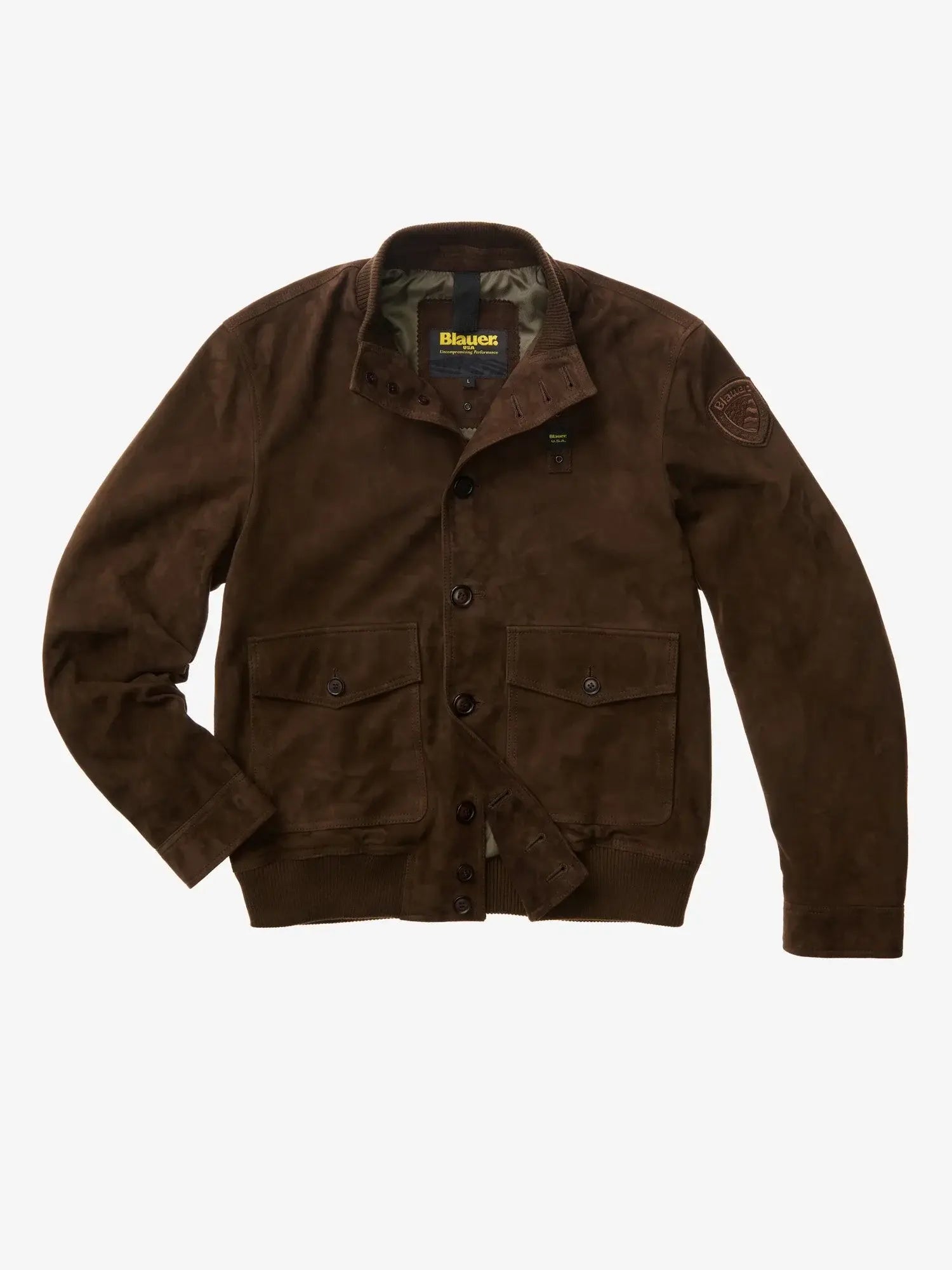 BLAUER giubbino in pelle Uomo 26SBLUL02435 DAVER-