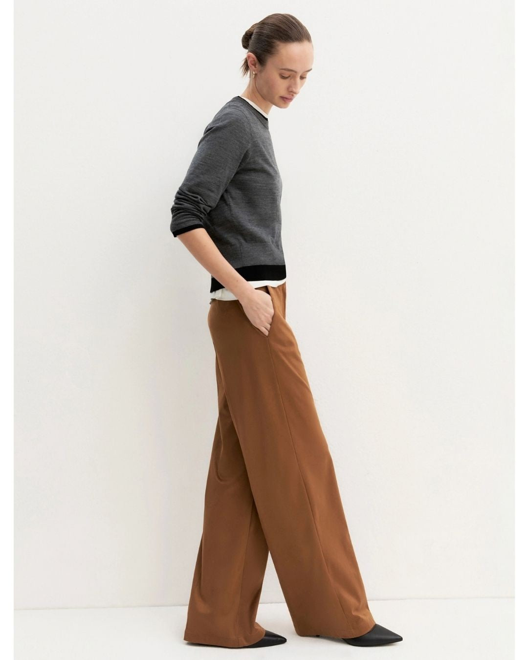 Emme Marella Pantalone in Jersey Donna PALATO