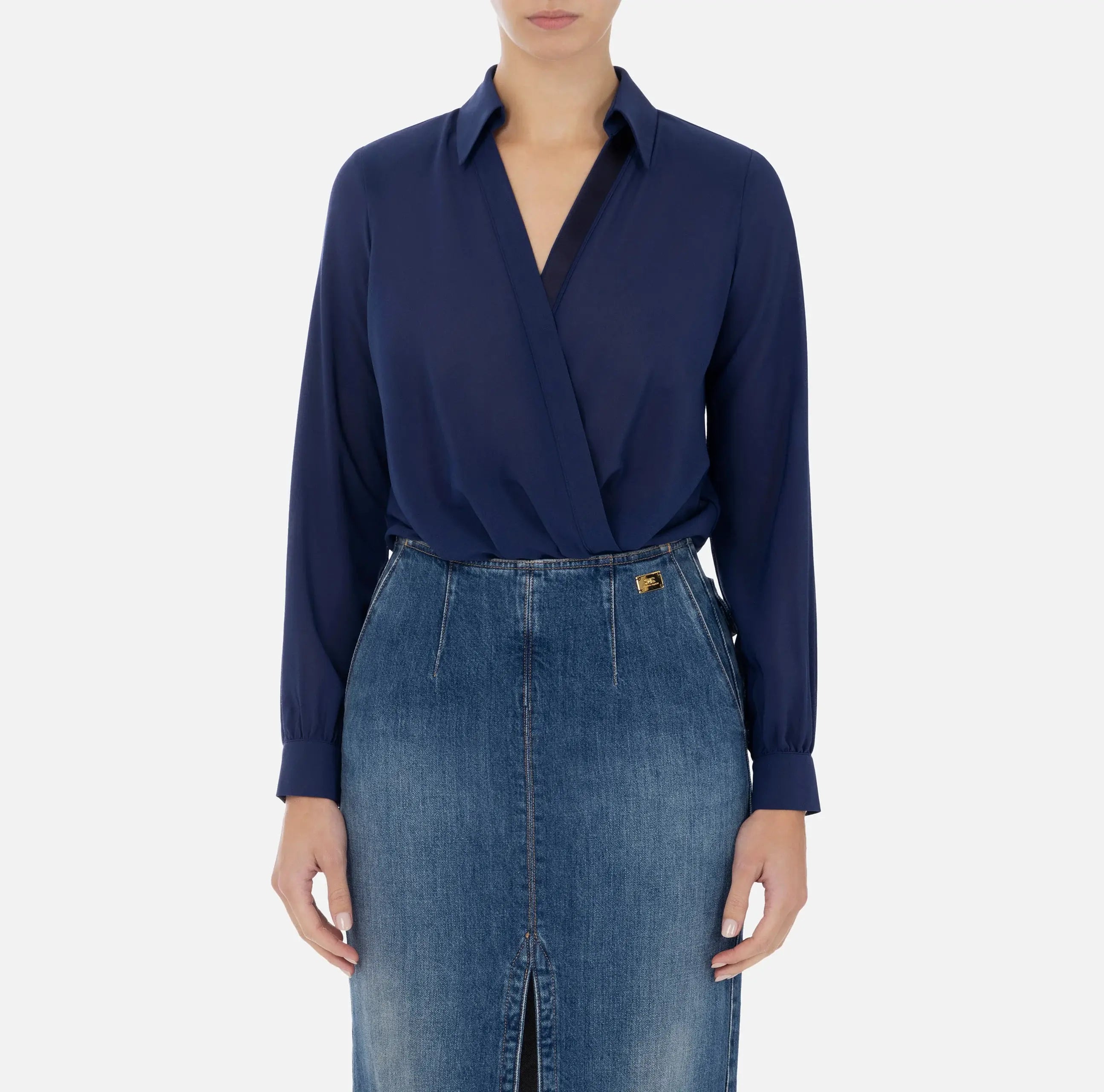 ELISABETTA FRANCHI camicia a body Donna CB00751E2