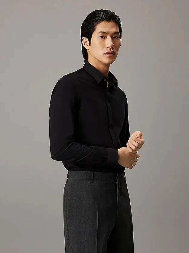 Calvin Klein Dress Shirts Uomo K10K109891BEH