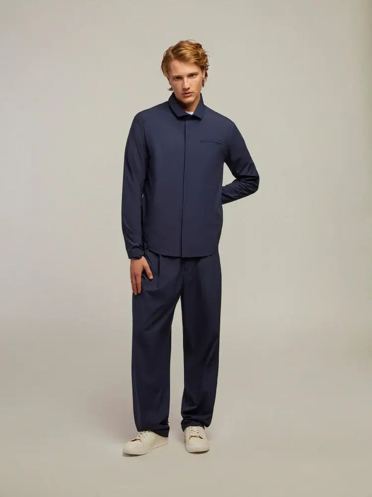 macron overshirt Uomo KYFFIN