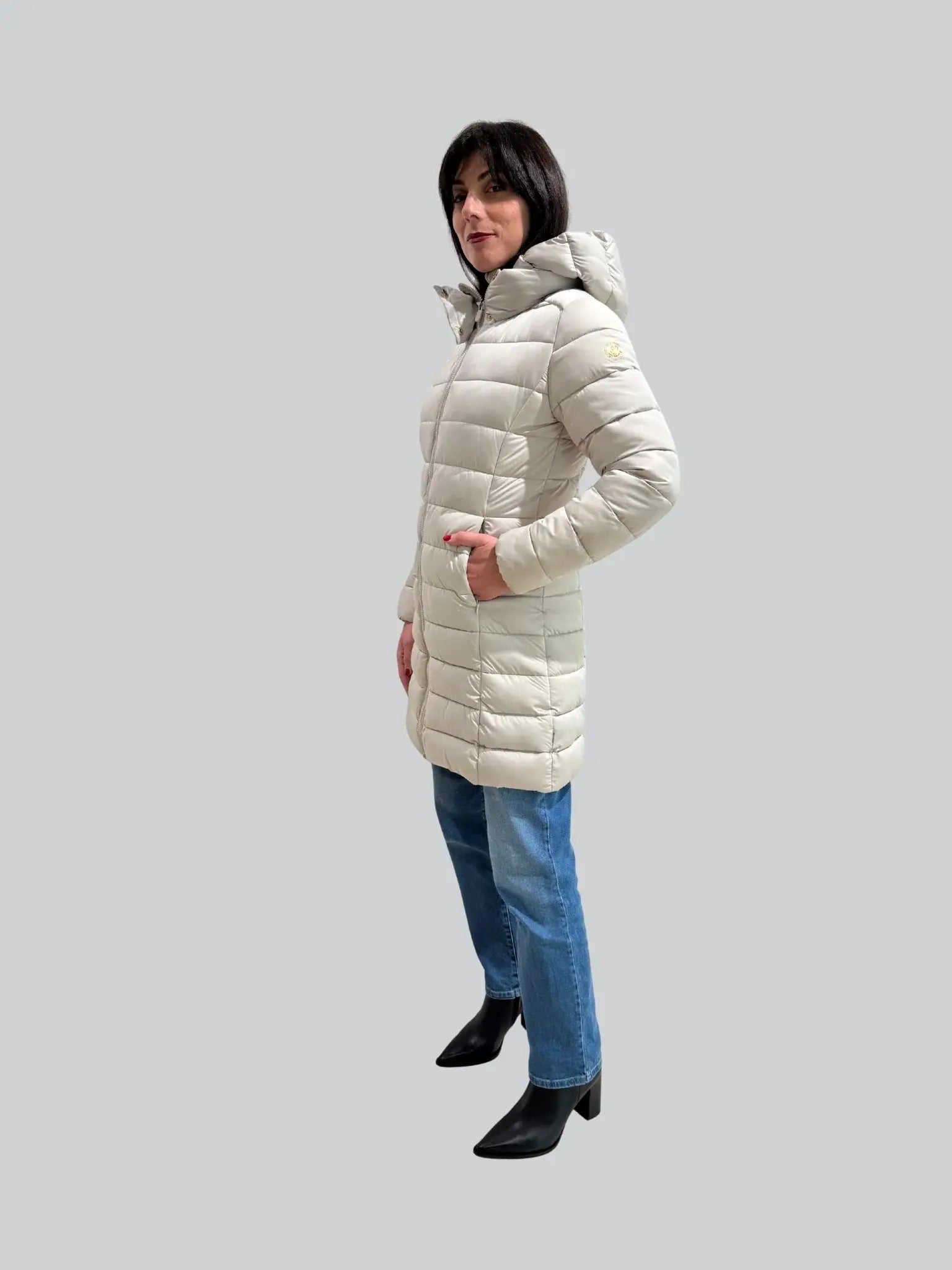 SAVE THE DUCK HOODED COAT Donna D42445W-EDEL21 ENIS