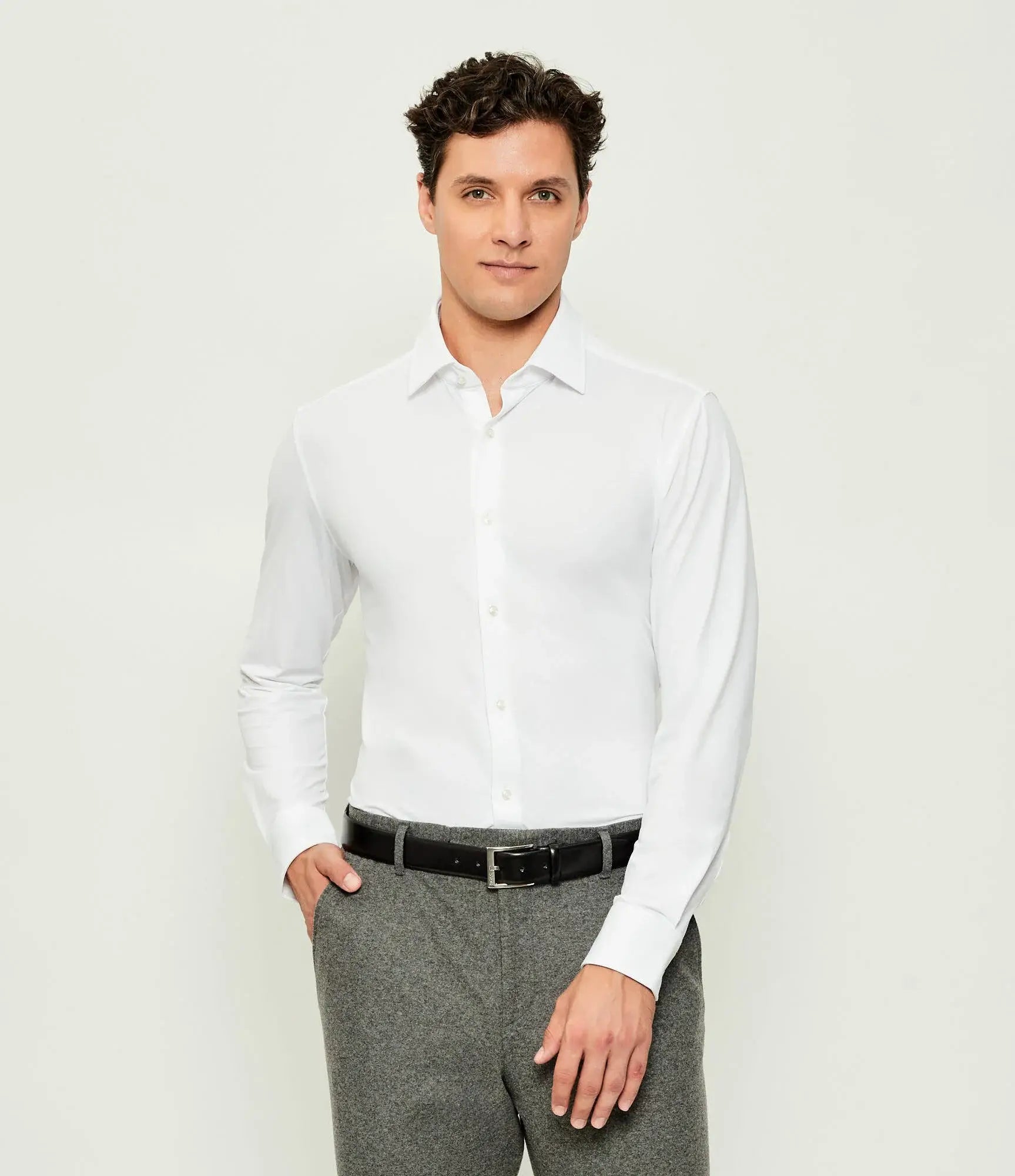 BOSS CAMICIA Uomo 50490393 P-HANK-kent-C1-222