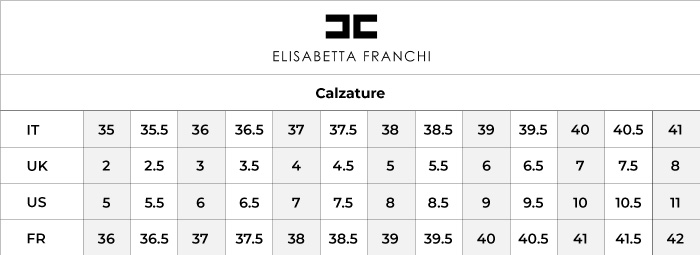 Tabella taglie elisabetta clearance franchi