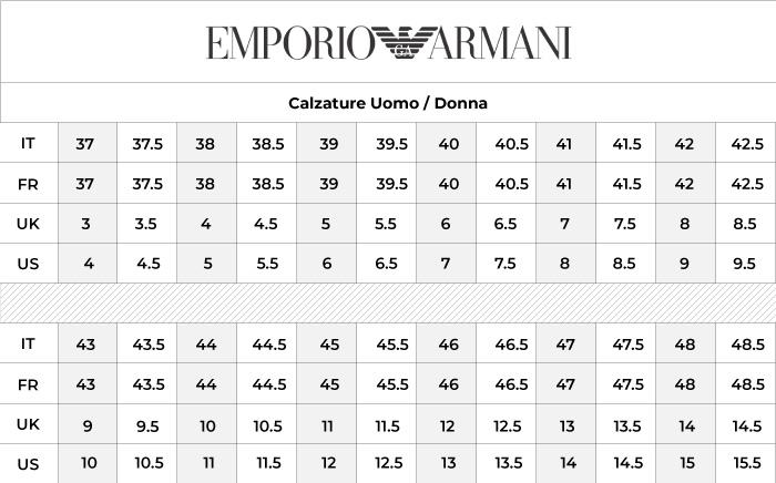 Emporio Armani Scarpe Uomo X4x308xm709 | Pelle e Cuoio